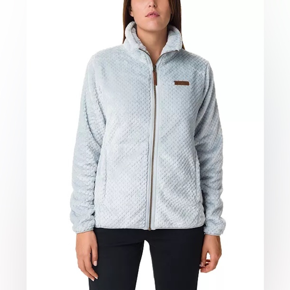NWT Columbia Fireside gray fleece jacket